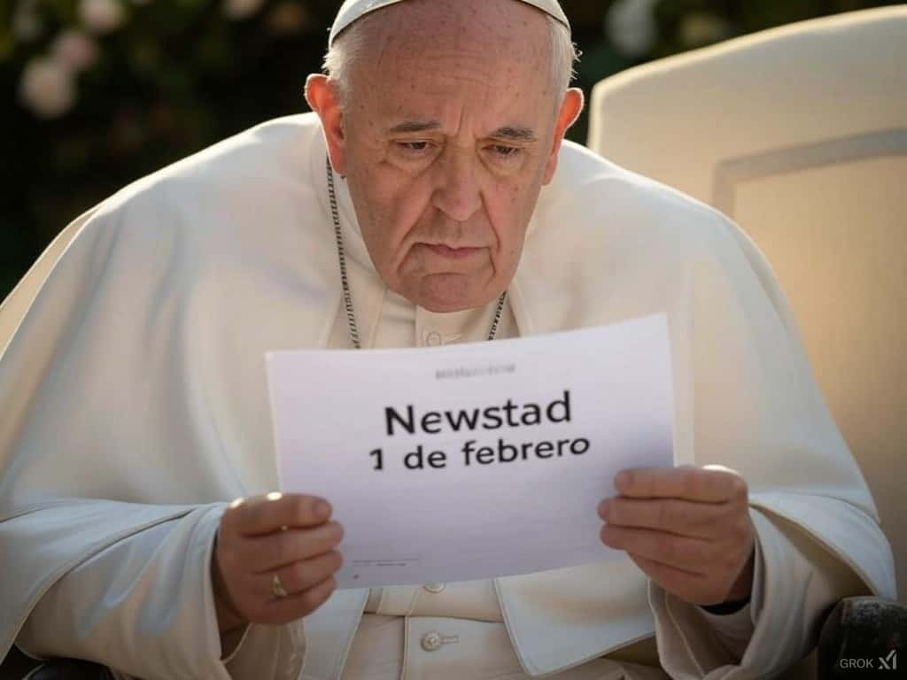 Santoral. Francisco, leyendo el Santoral del 1 de febrero.