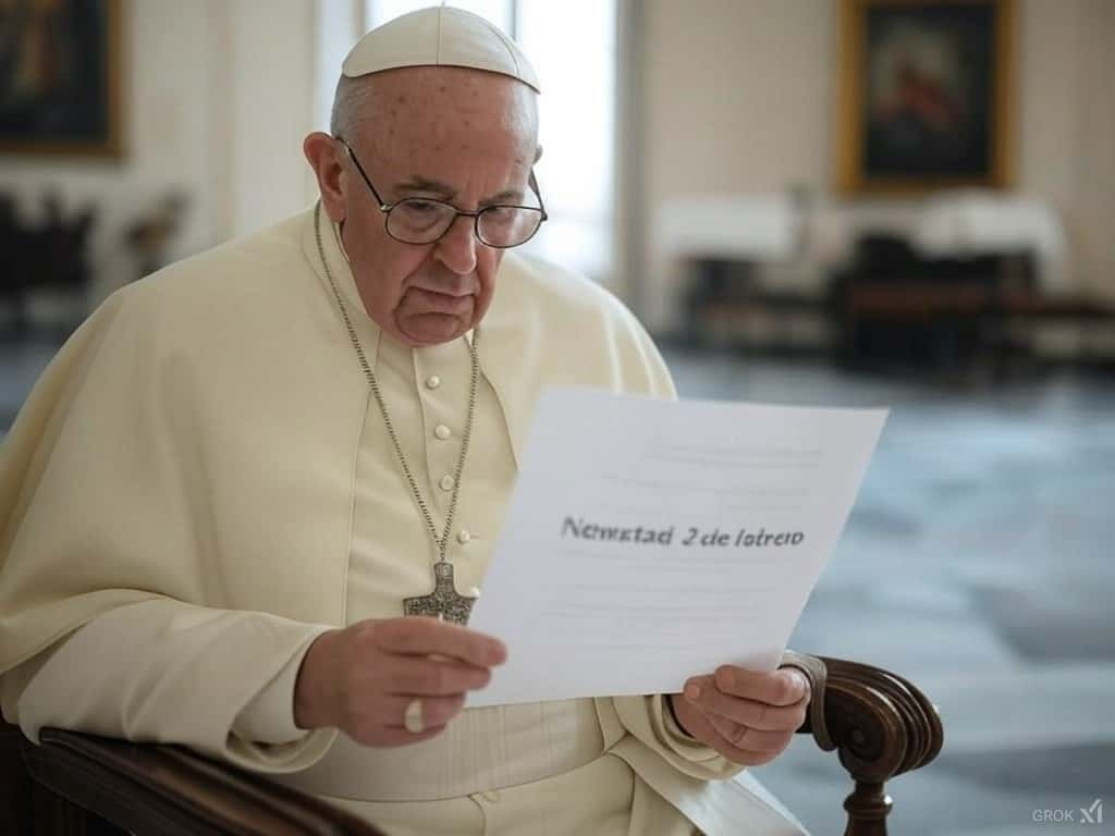 Santoral. Francisco, leyendo el Santoral del 2 de febrero.