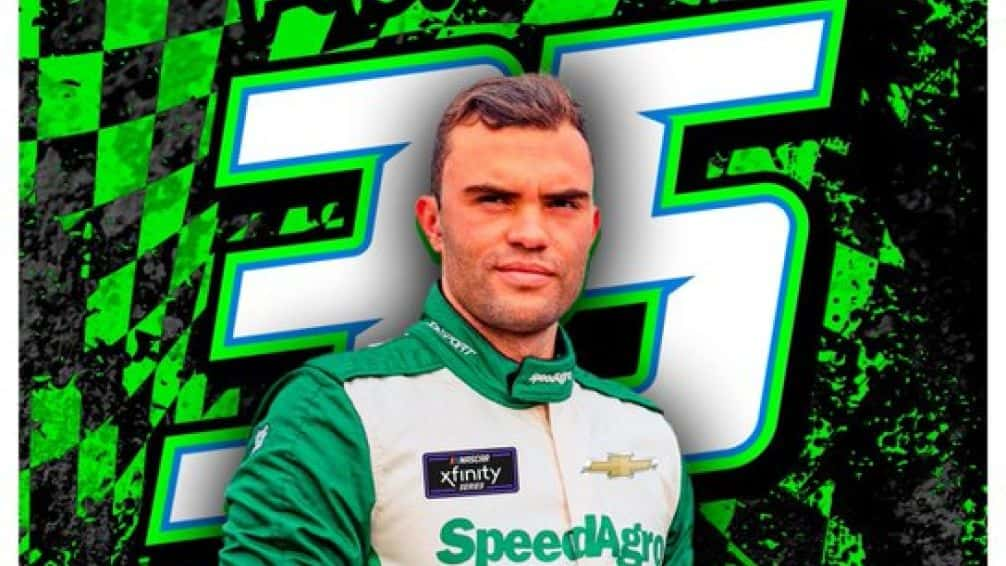 Un argentino más en el exterior: Baltazar Leguizamón confirmado para correr en NASCAR