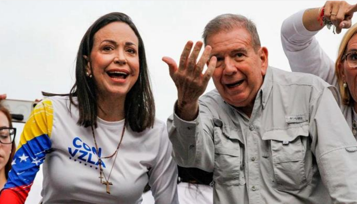 Milei recibe al presidente electo de Venezuela y escenifica su oposición a la dictadura de Maduro