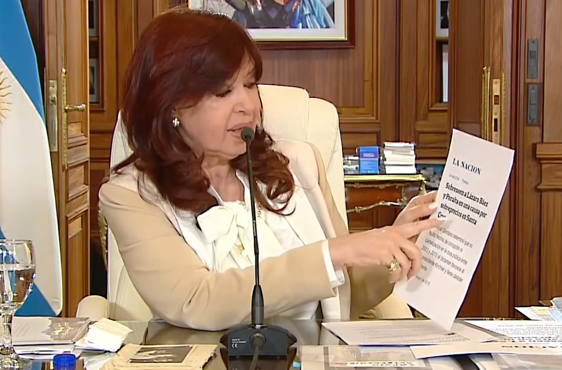 Plazo. Cristina tiene hasta el martes por la mañana para recurrir en queja ante la Corte Suprema. Foto: NA.