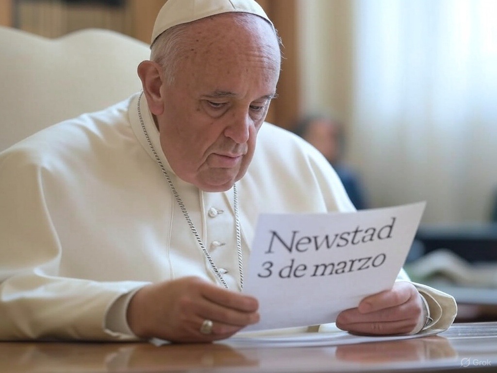 Santoral. Francisco, leyendo el Santoral del 3 de marzo.