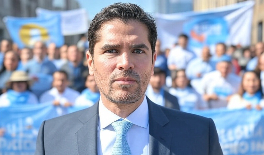 Comprometido. Verástegui trabaja sin pausa y con profunda fe por los valores que predica.