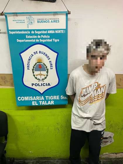 Fiz , al momento de ser arrestado