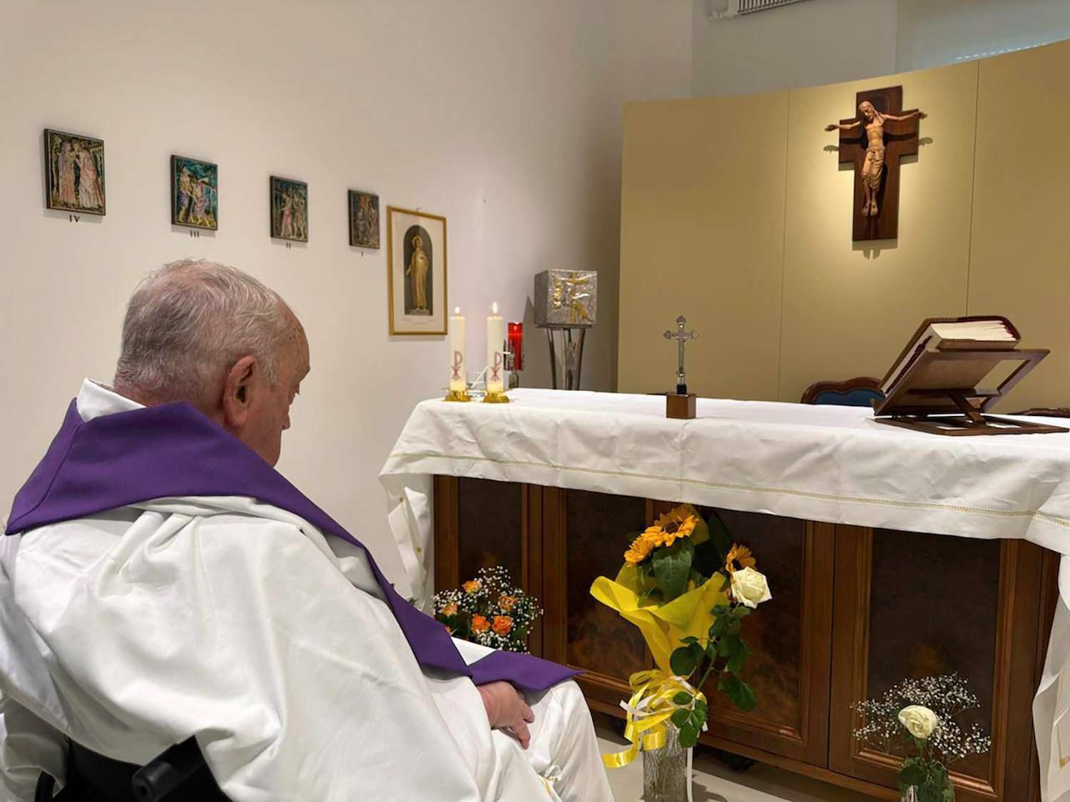 La foto del Papa Francisco revela algunos datos sobre su salud