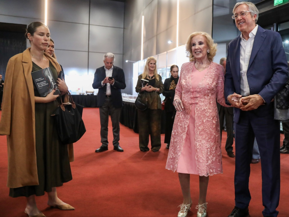 Amigos. Mirtha Legrand y Alejandro Roemmers.